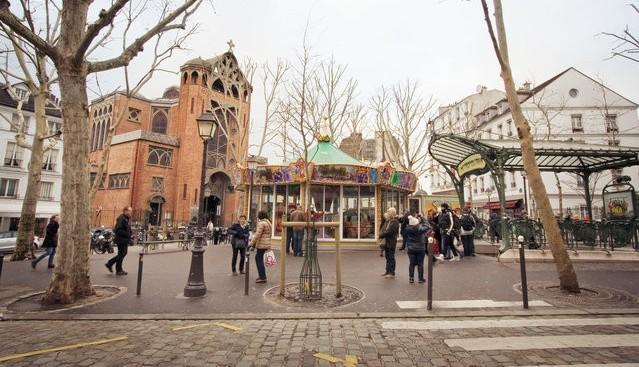 Montmartre abbesses-artist village Paris Extérieur photo